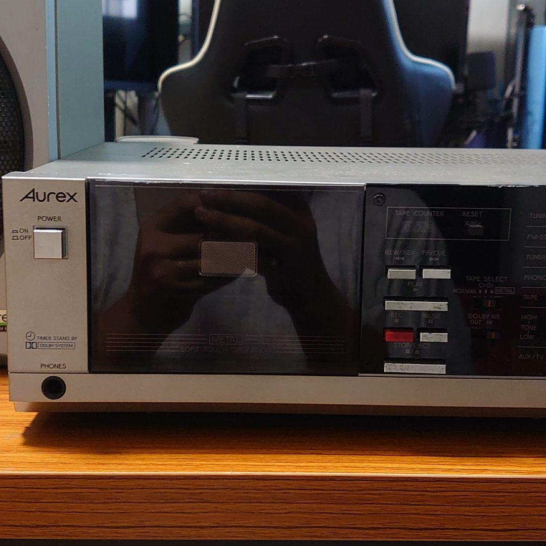 カセットレコーダー】Aurex SK-D1 ジャンク - メルカリ