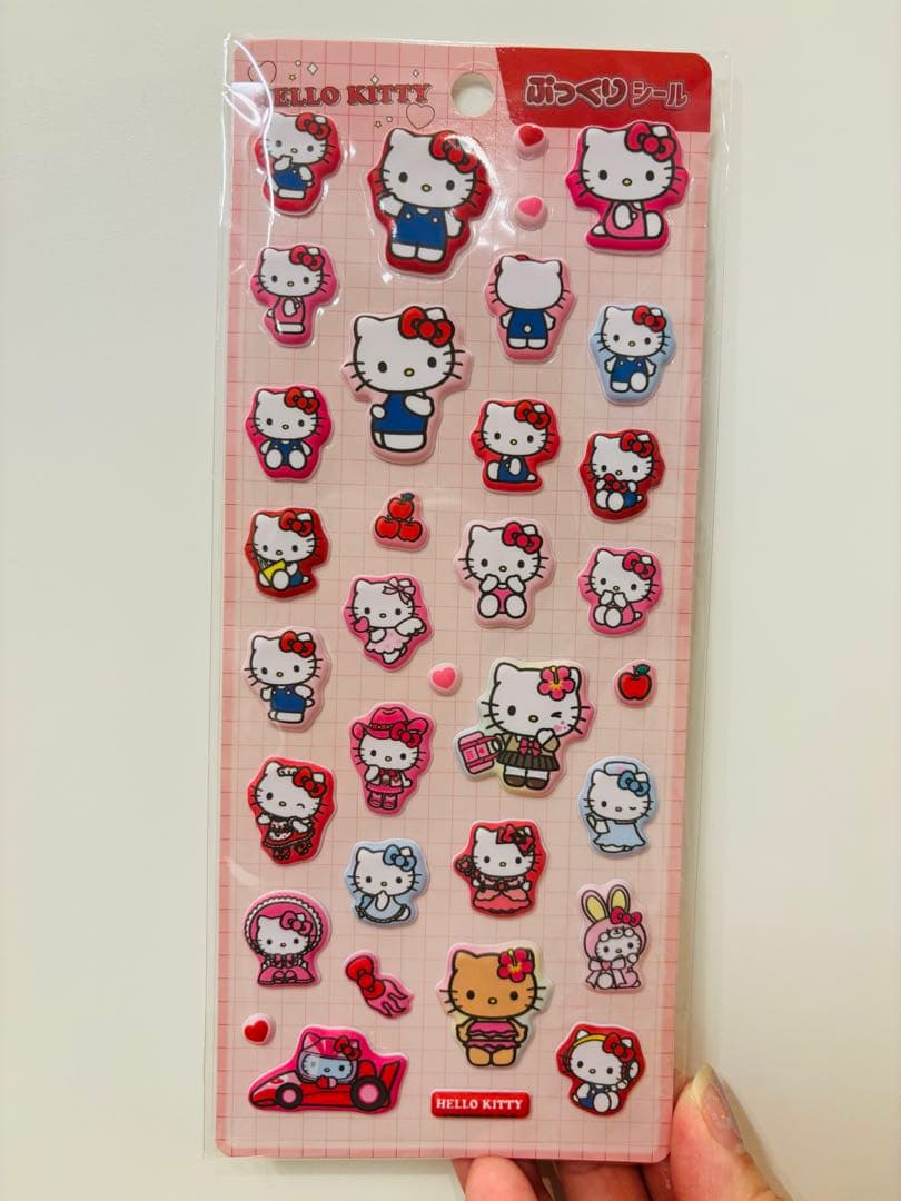 正規品 サンリオ キラキララインストーンシール ドロップジュエル