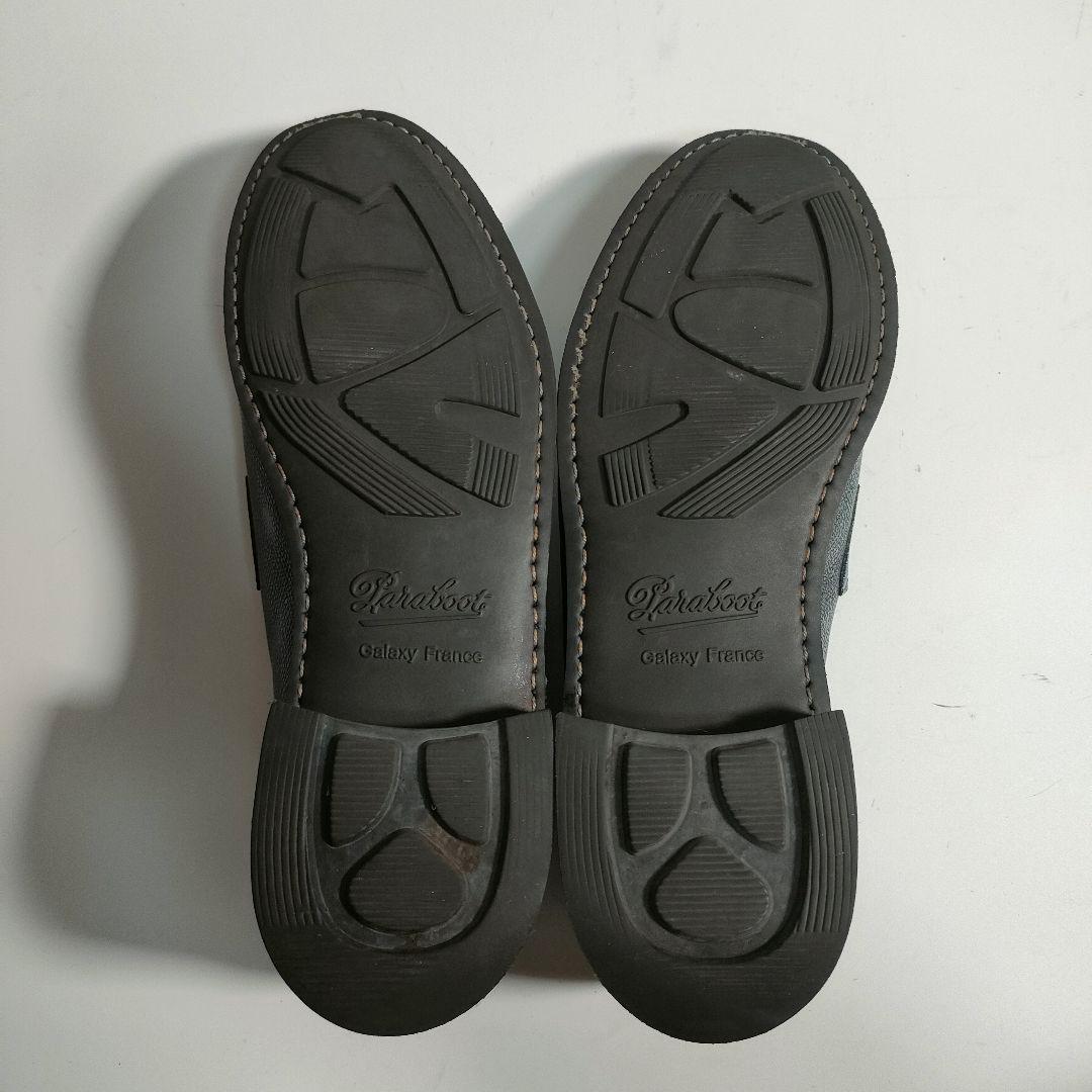 Paraboot アドニス ADONIS シボ革 箱付 ネイビー 8 - メルカリ