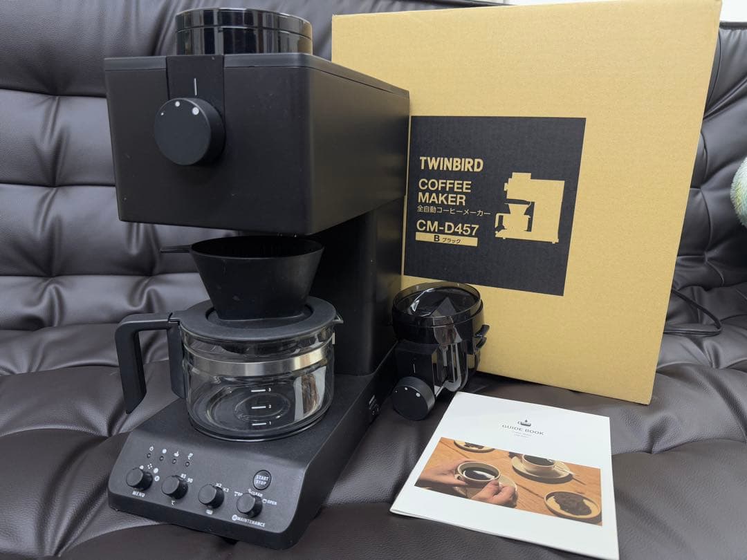〈ほぼ未使用〉TWINBIRD ツインバード　コーヒーメーカー CM-D457B Amazon | TWINBIRD(ツインバード) コーヒーメーカー 全自動 ミル付き