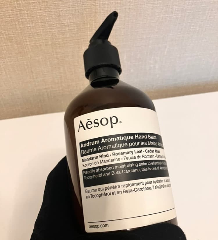 【ほぼ未使用】Aesop アンドラムアロマティックハンドバーム500mL アンドラム アロマティック ハンドバーム／Aesop（ハンドクリーム