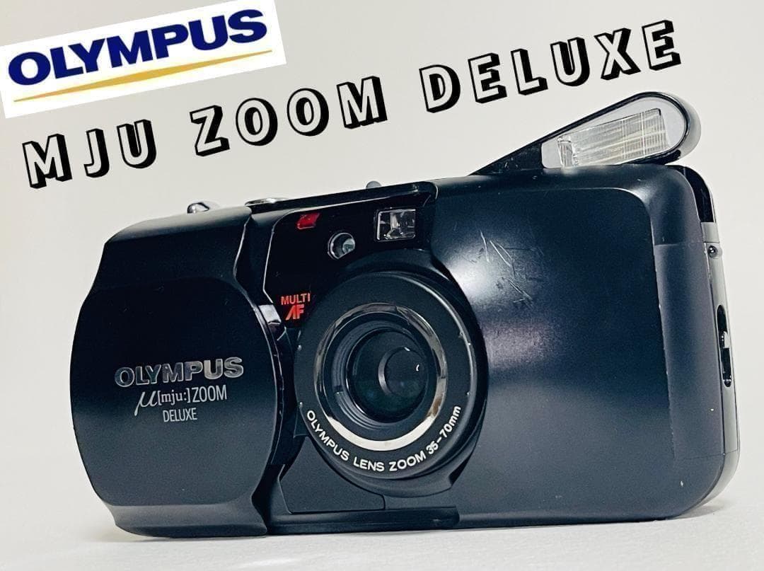 動作確認済】 Olympus μ 【mju:】 ZOOM DELUXE 訳あり - メルカリ