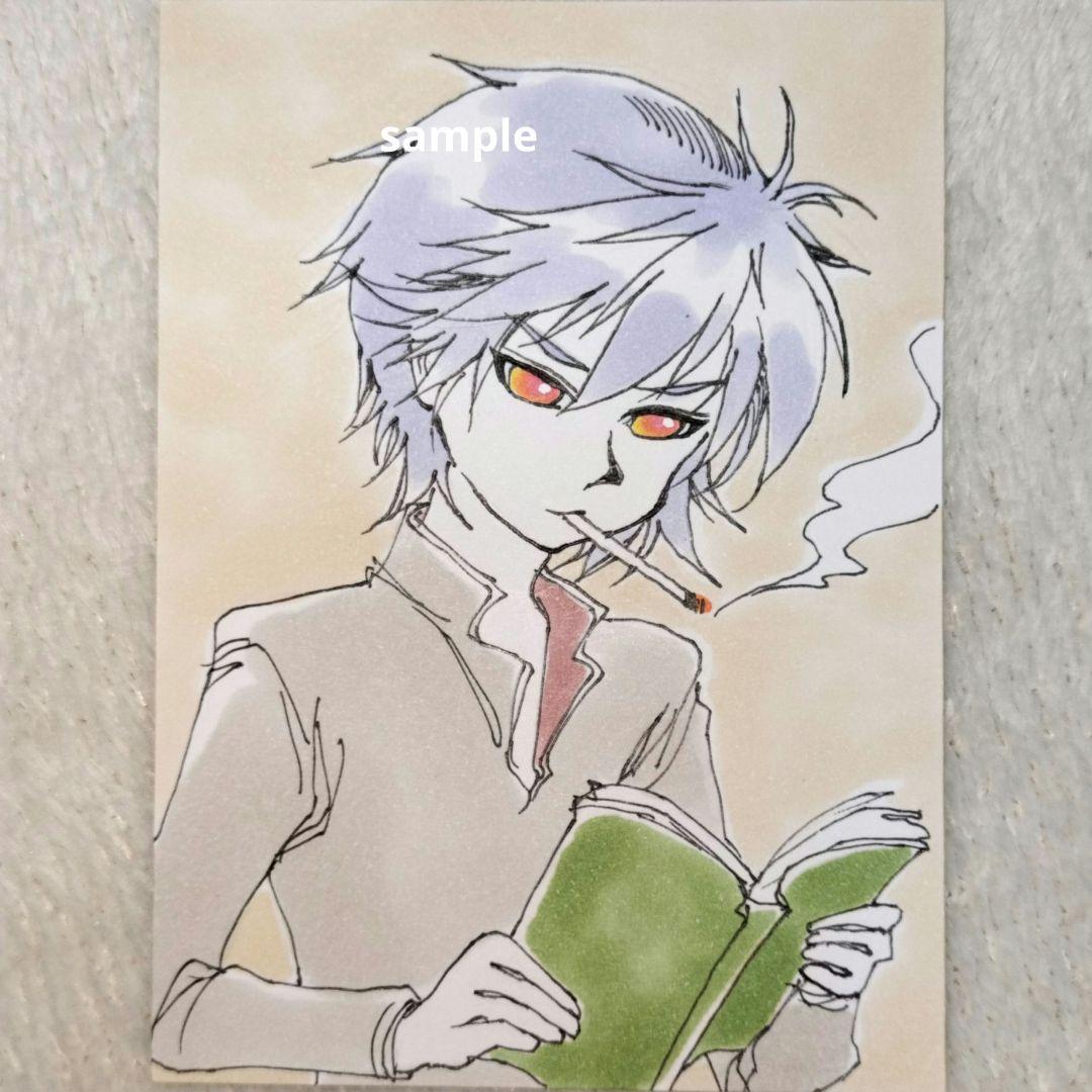 手描きイラスト ミニサイズ 原画 オリジナルイラスト - メルカリ