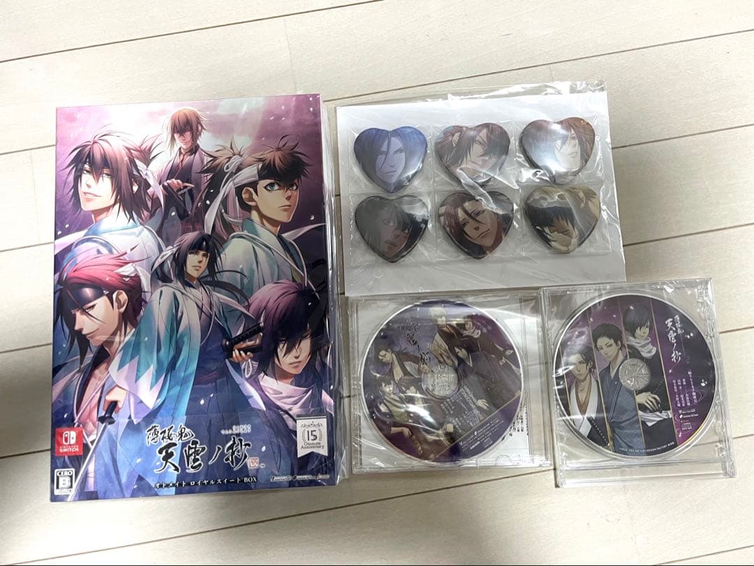 新品　薄桜鬼 真改 天雲ノ抄 オトメイト ロイヤルスイート BOX Switch Amazon.co.jp: 薄桜鬼 真改 天雲ノ抄 オトメイト スイート BOX