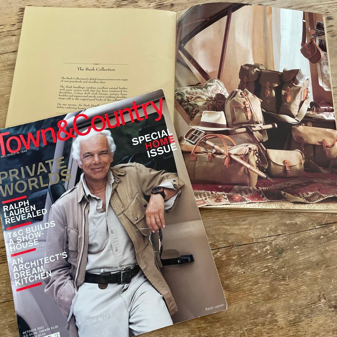 ポロラルフローレン カタログ ヴィンテージ 4冊、GQ SPECIAL、T&C