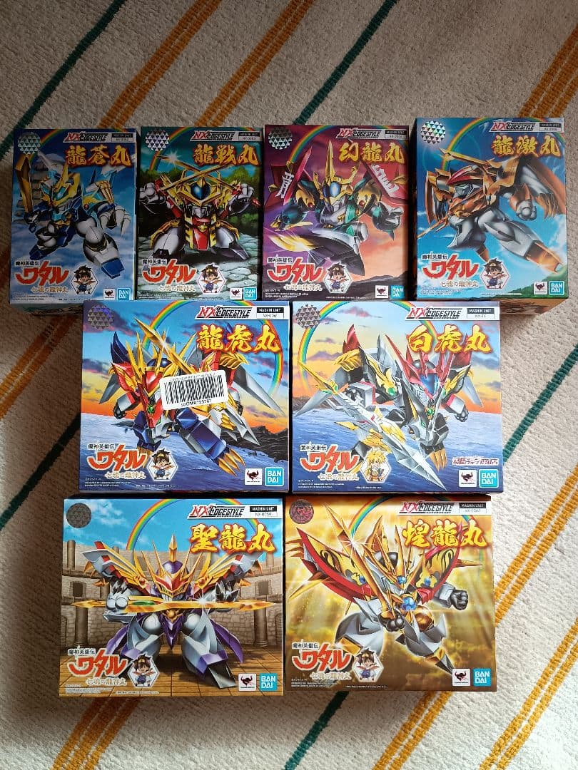 NXEDGE STYLE 魔神英雄伝ワタル 七魂の龍神丸 龍神丸全種+白虎丸 魔神英雄伝ワタル 七魂の龍神丸』虎王が搭乗する魔神・白虎丸がネクス