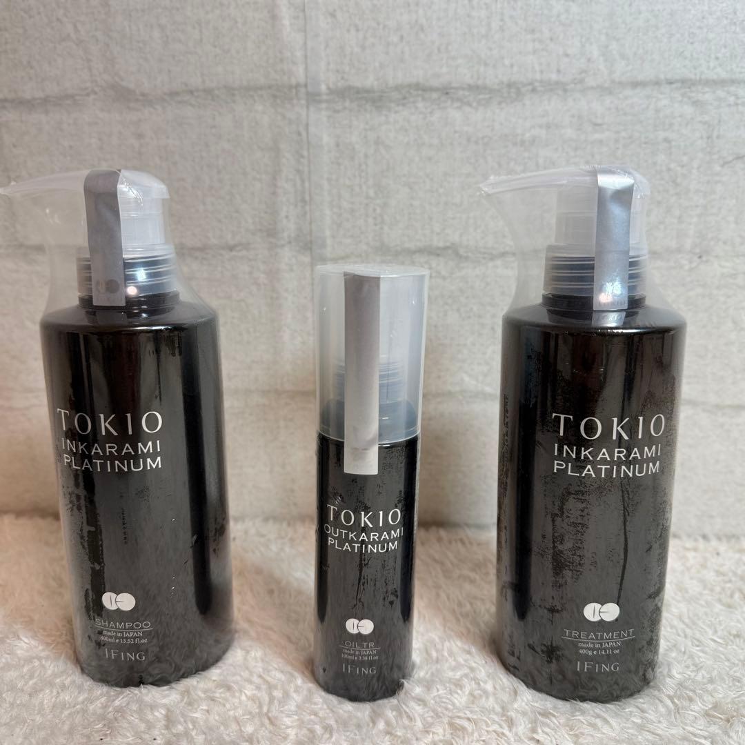 トキオインカラミプラチナム400 サイズ シャンプー&トリートメント&オイル② 41selnGzprL._AC_UF350,