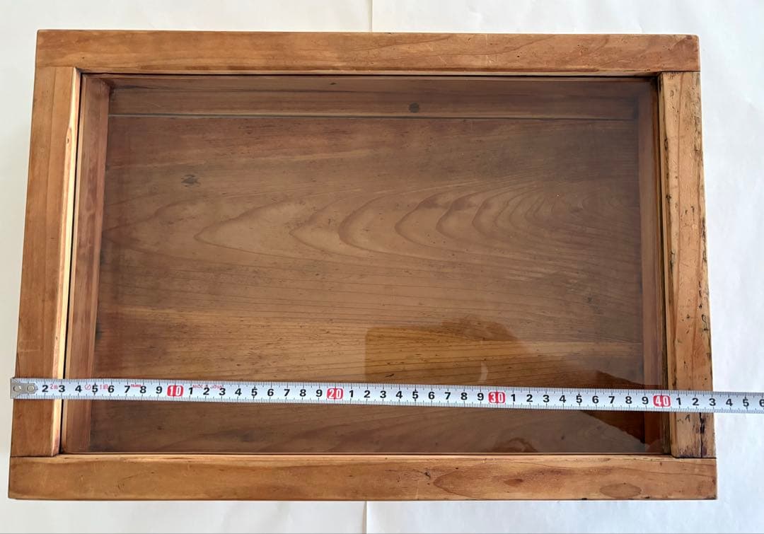 木製ガラス蓋付きボックス アンティーク 表参道のpejite青山で購入