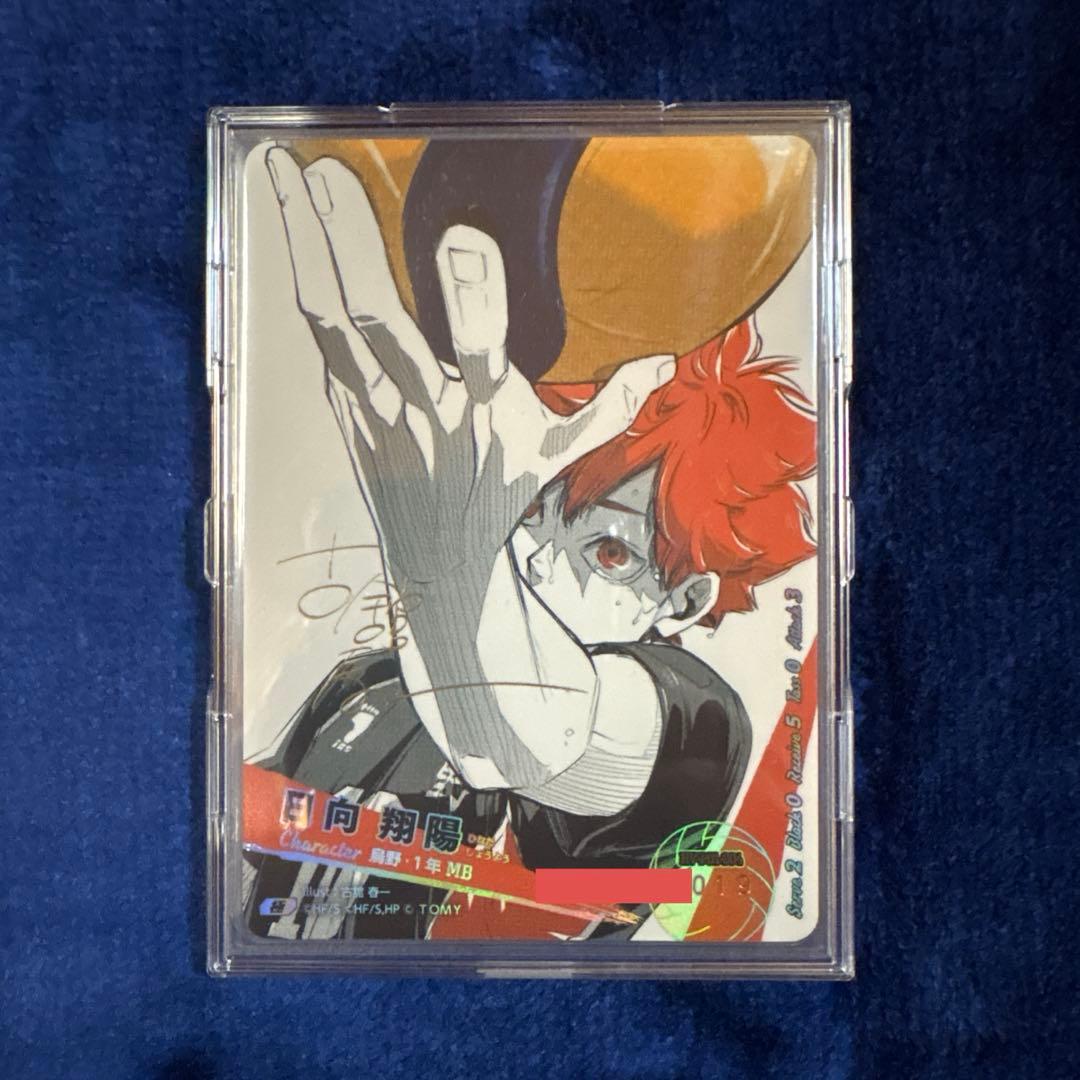 日向翔陽 極 バボカ　シリアルナンバー付き ハイキュー バボカ BREAK 日向翔陽 シリアルナンバー サイン入り 極