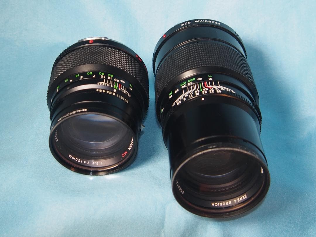 ZENZA BRONICA ETR 《レンズセット/動作品》