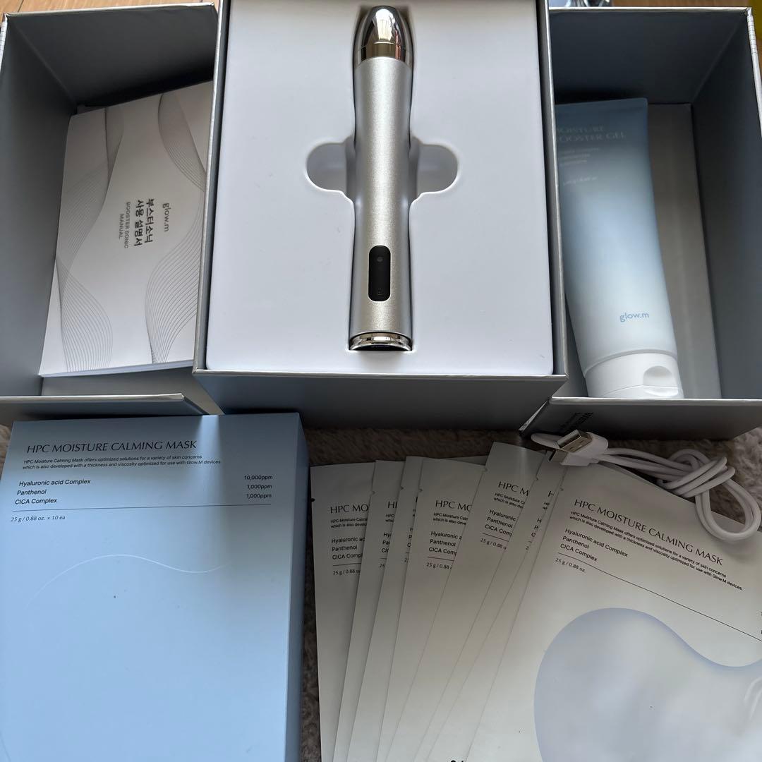 glow.m ブースターソニック 美顔器 - メルカリ
