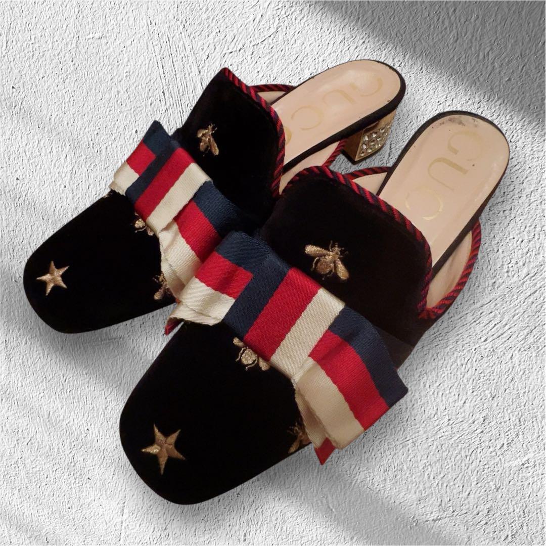 GUCCI グッチ プリンスタウン ホースビット サボ サンダル ミュール GUCCI（グッチ） | プリンスタウン ホースビット ファー ミュール