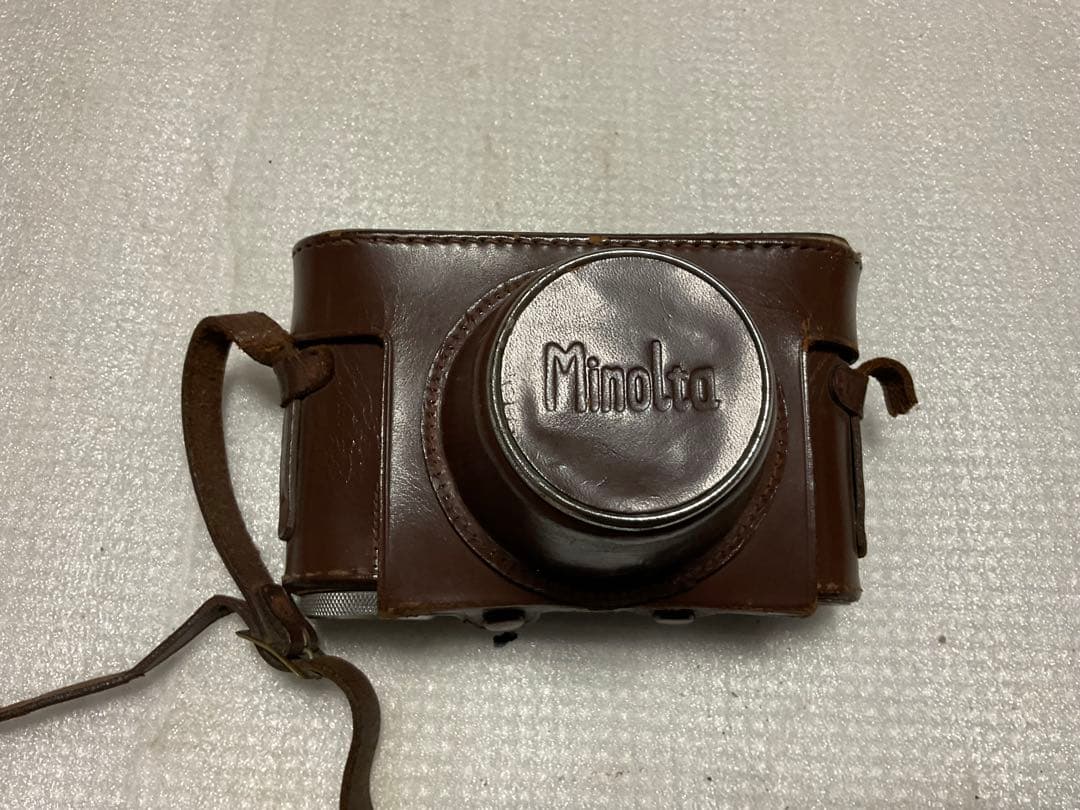 ミノルタ・35。C.K.S。【昭和レトロフィルム式カメラ カバア付き