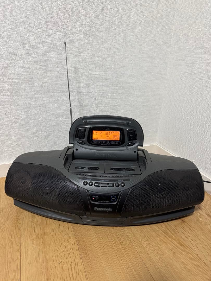 動作品 パナソニック コブラトップ CDラジカセ RX-DT75 - メルカリ
