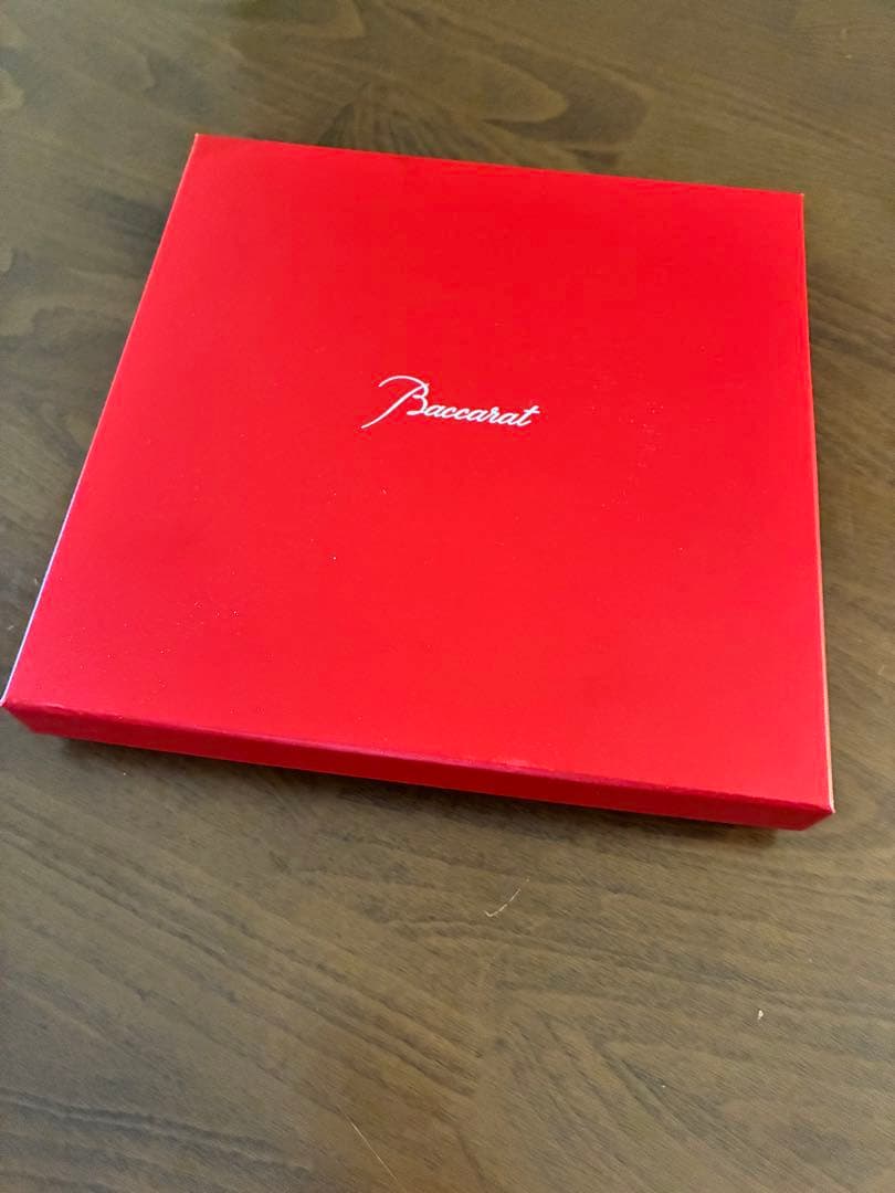 Baccarat バカラ クリスタル プレート（未使用・箱付き） Baccarat バカラ クリスタル プレート（未使用・箱付き） Baccarat