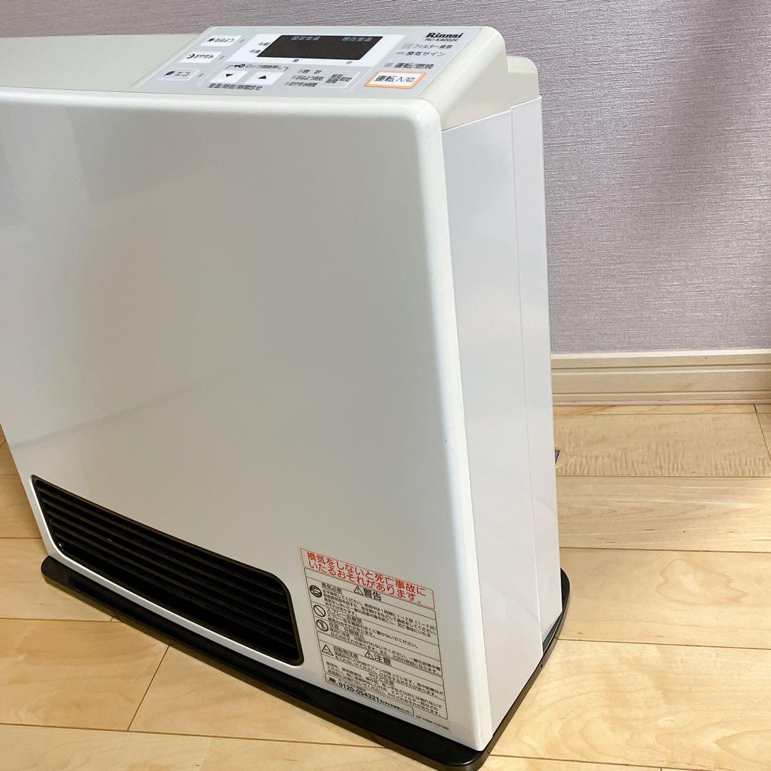 手渡し可能 愛知県】リンナイ ガスファンヒーター LPガス 2013年製