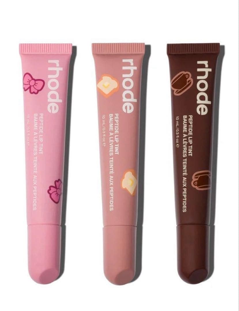 f [ プロフ必読 ]　rhode skin rhode skin☆選べる3本セット☆peptide lip tint (rhode skin/リップ