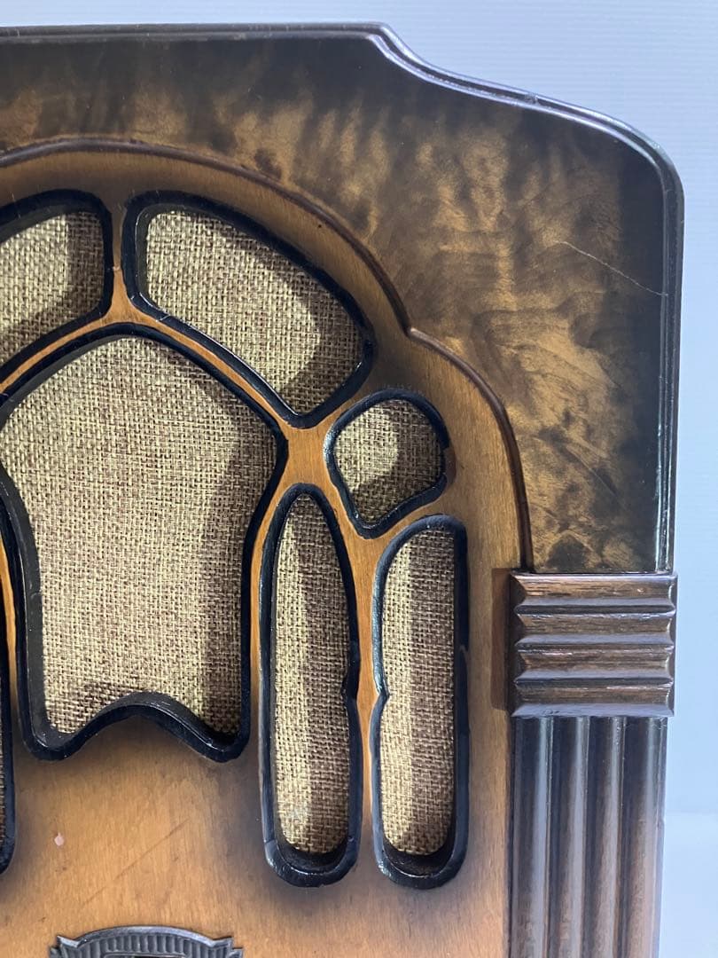 真空管ラジオ 完動品 外部入力端子付き - メルカリ