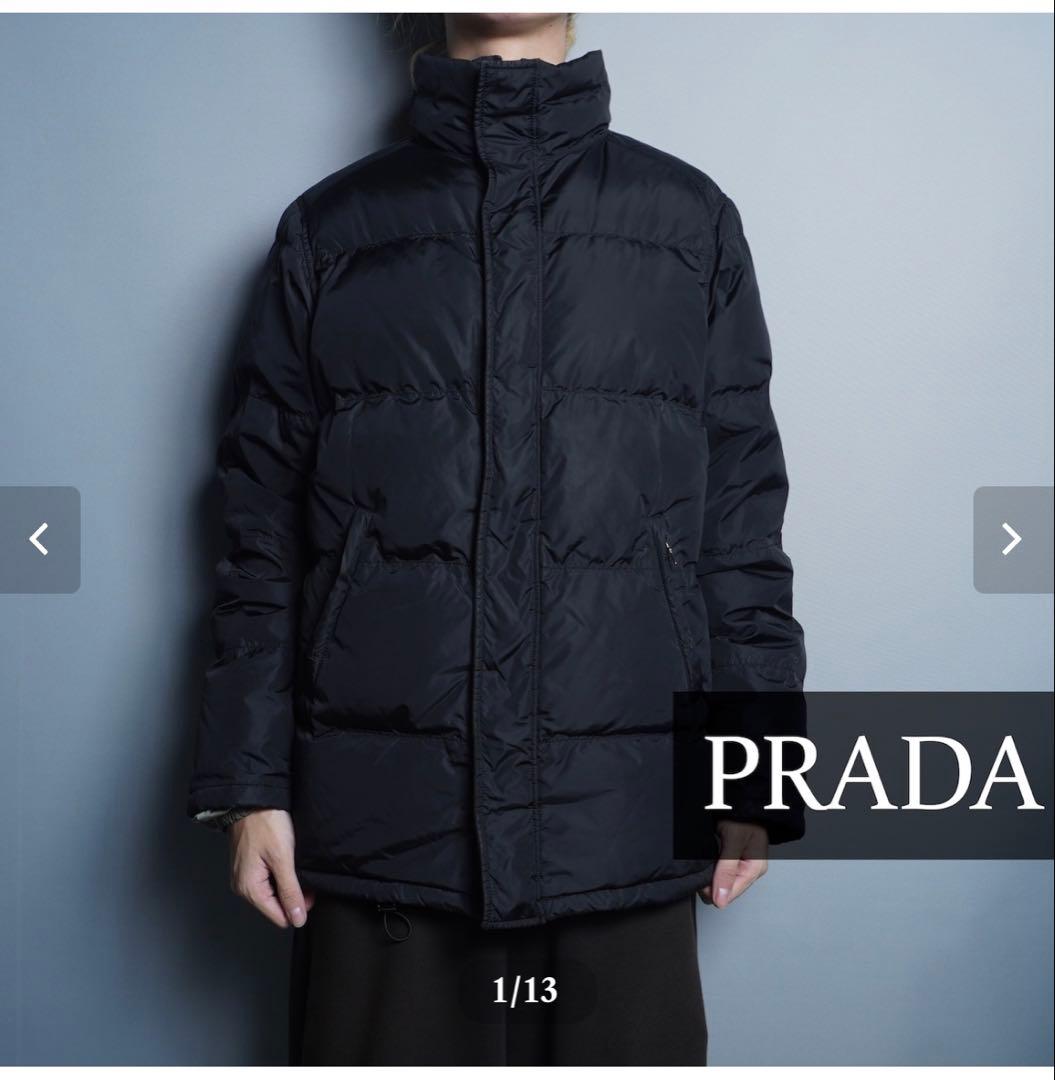 PRADA ダウンジャケット 48 スポーツ 中古・古着通販】PRADA SPORTS (プラダスポーツ) ダウンジャケット