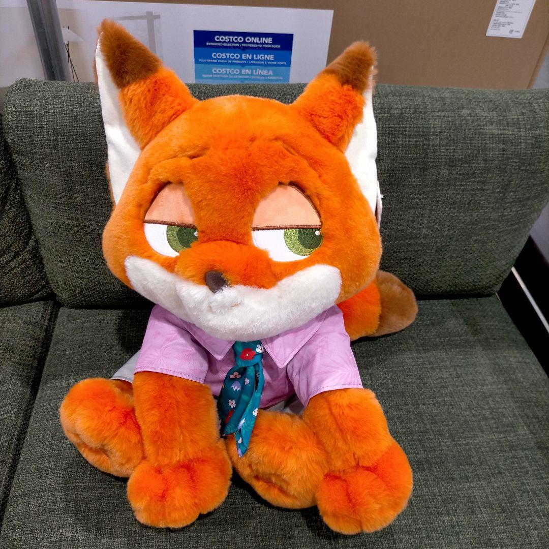 ズートピア ニック・ワイルド ぬいぐるみ 50cm・ブランケット付き