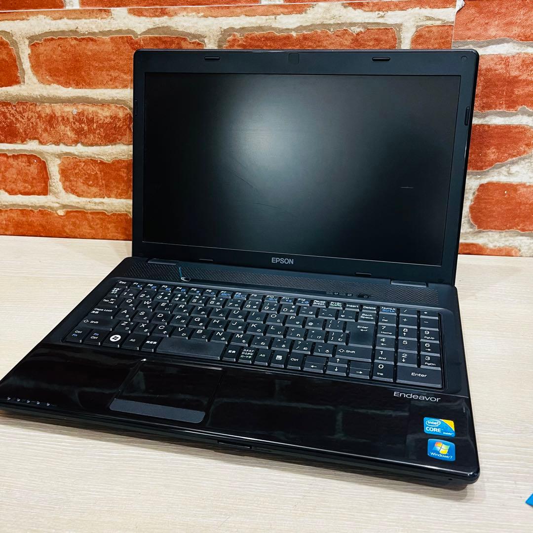 ⭐️K3041⭐️【EPSON】ノートパソコン Endeavor NJ330 dショッピング |エプソン ［在庫限り］ノートPC Endeavor 13.3型