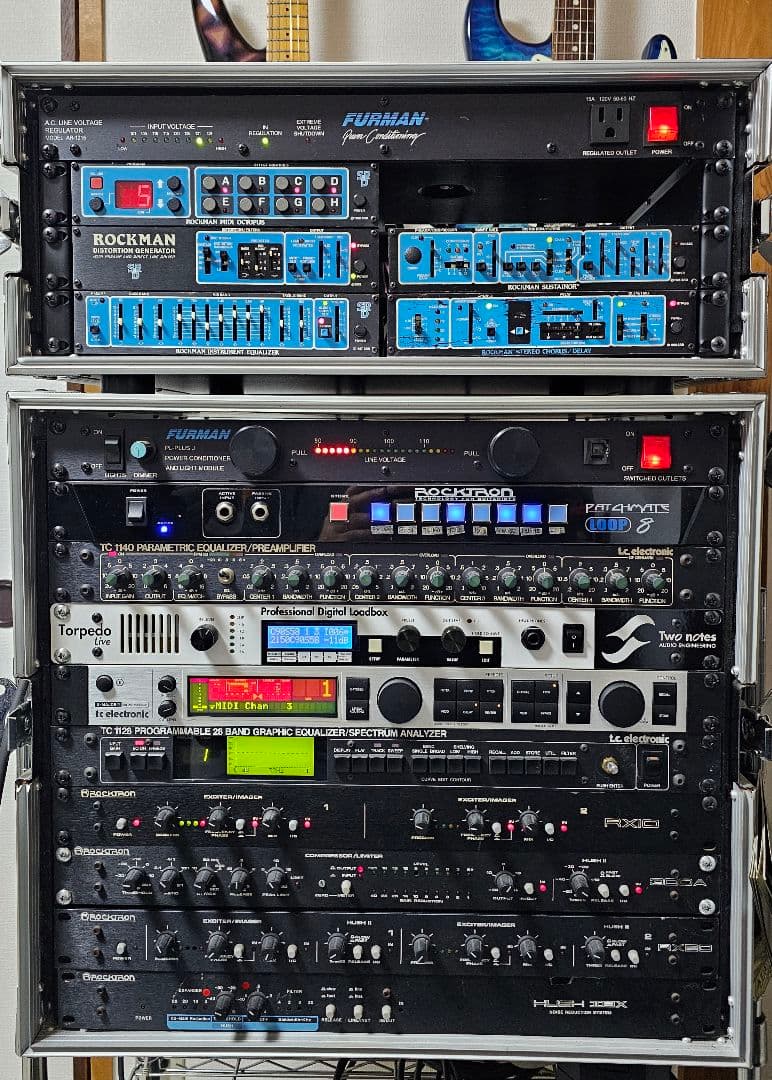 Rockman ラックマウントエフェクターセット ROCKMANラックエフェクターの特徴と詳細｜folsomhet
