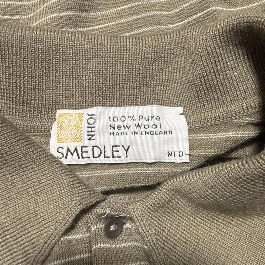 JOHN SMEDLEY 90s 旧タグ ニットポロ - メルカリ