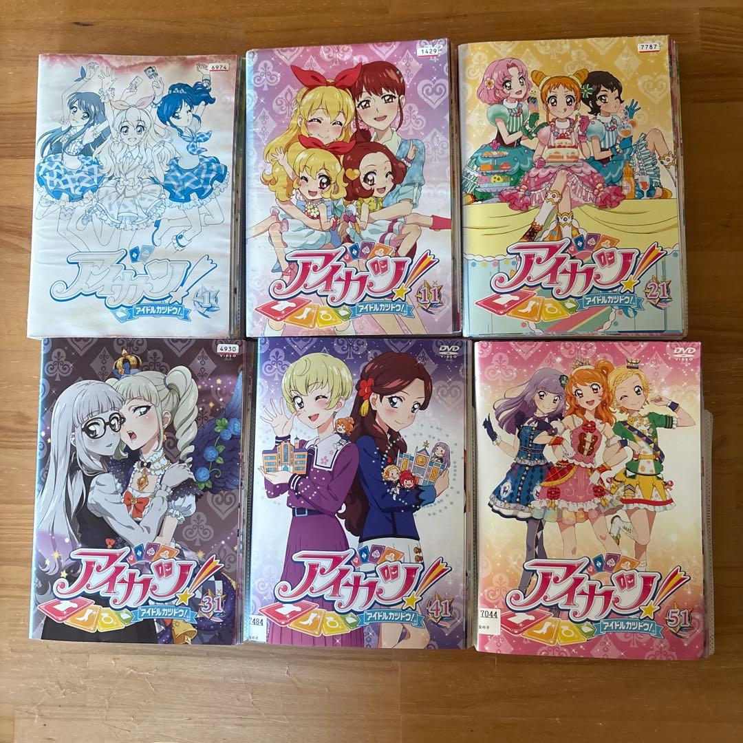 【全60巻セット】アイカツ！　アイドルカツドウ！　1〜3期　DVD アイカツ DVD 1期 2期 3期 全60巻 全巻セット レンタル落ち｜Yahoo