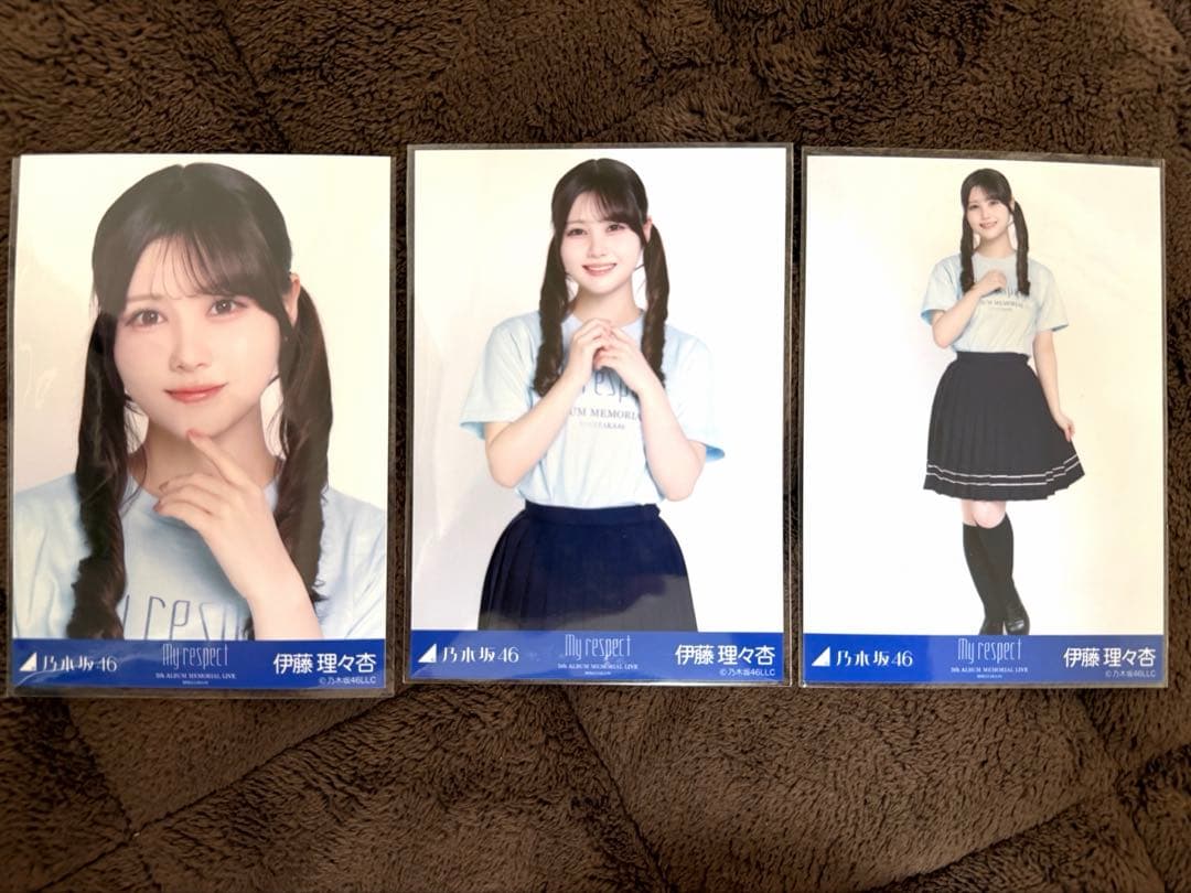 乃木坂46 生写真 伊藤理々杏 アルバム ライブT - メルカリ