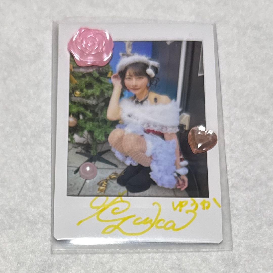 鈴木優香 クリスマス 直筆サイン チェキ ポラロイド - メルカリ