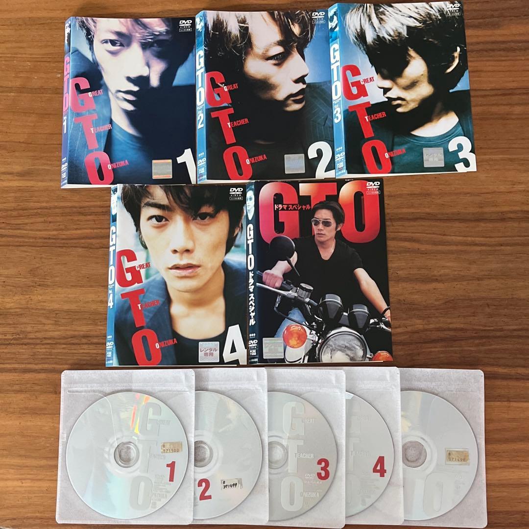⭐︎ GTO 全4巻＋ドラマスペシャル DVD 5枚 全巻セット 反町隆史
