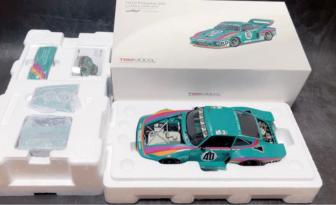 1/18 TSM ポルシェ 935/77 クレーマーレーシング ル・マン Amazon | TOP SPEED 1/18 ポルシェ 935/77 ル・マン24時間 1977#41