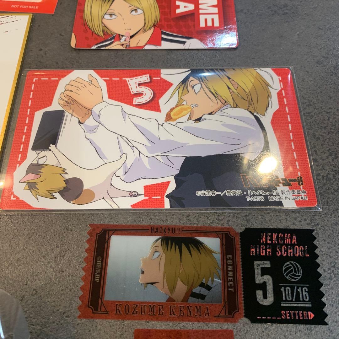 新品 ハイキュー！！ 孤爪研磨 グッズセット ぬいぐるみ 缶バッジ