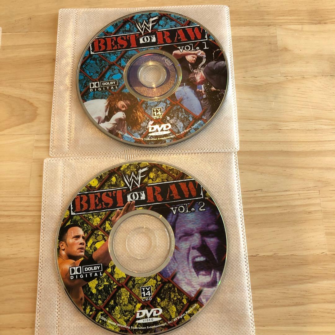 WWE 特集DVD 4本セット　プロレス