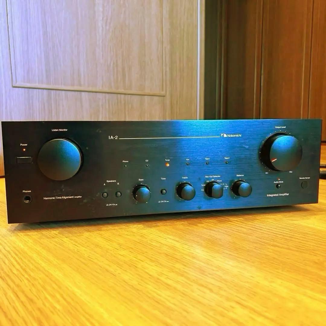 NAKAMICHI IA-2 プリメインアンプ　300台限定　極太ケーブル仕様 Nakamichi IA-2の仕様 ナカミチ