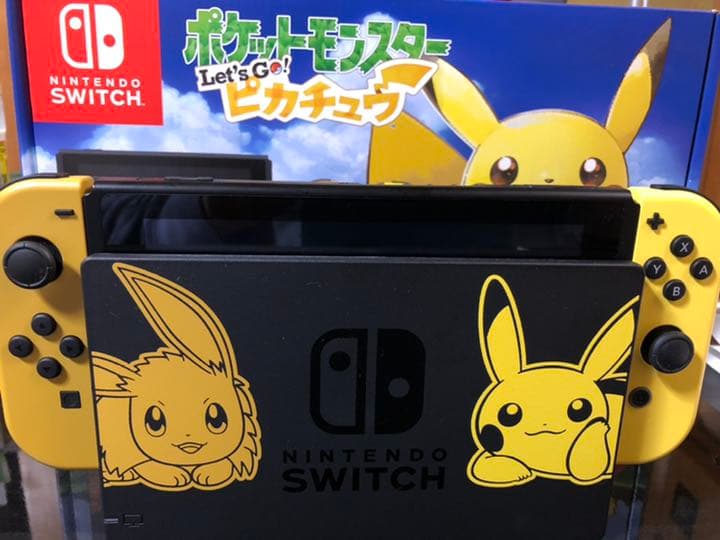 【希少】ポケットモンスターLet’s Go ピカチュウ(任天堂Switch本体) ゲオ公式通販サイト/ゲオオンラインストア【中古・箱説あり・付属品