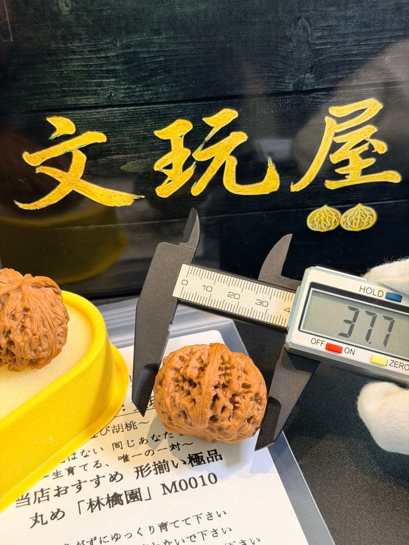 遊び胡桃 林檎園 M0010 形揃いの極品 コレクション 文玩 - メルカリ