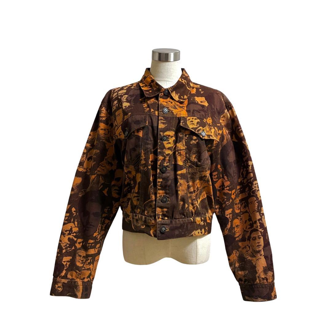 92aw JEAN PAUL GAULTIER ゴルチエ フェイス ジャケット - メルカリ