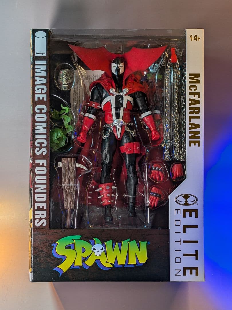 スポーン 7インチ アクションフィギュア マクファーレン エリート