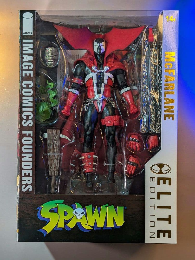 スポーン 7インチ アクションフィギュア マクファーレン エリート