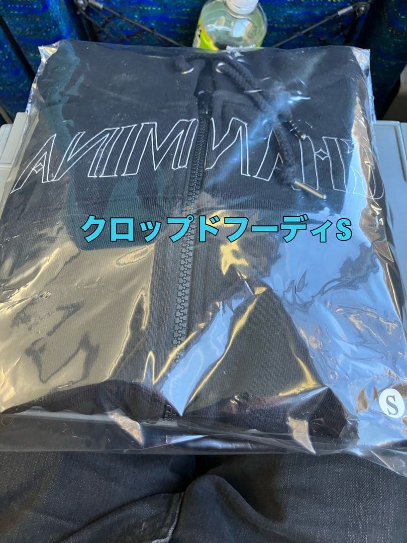 ちゃんみな 【AREA OF DIAMOND】クロップド ジップアップ フーディ