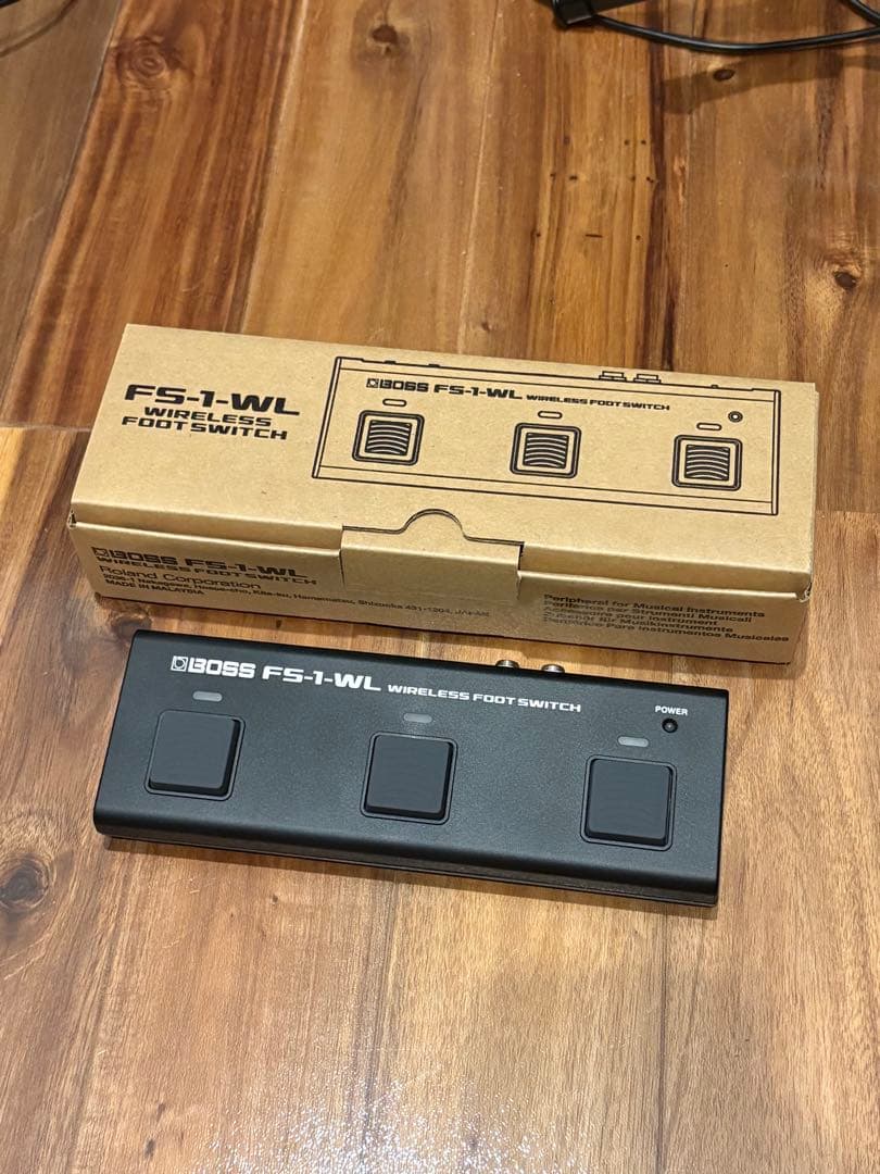 BOSS FS-1-WL ワイヤレスフットスイッチ BOSS FS-1-WL Wireless Footswitch | Guitar Center