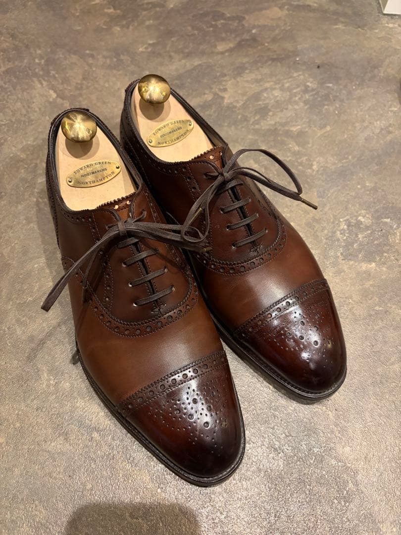 edward green 7.7.1/2 82ラスト Eウィズ　カドガン Edward Green エドワードグリーン CADOGAN カドガン 202ラスト レザー