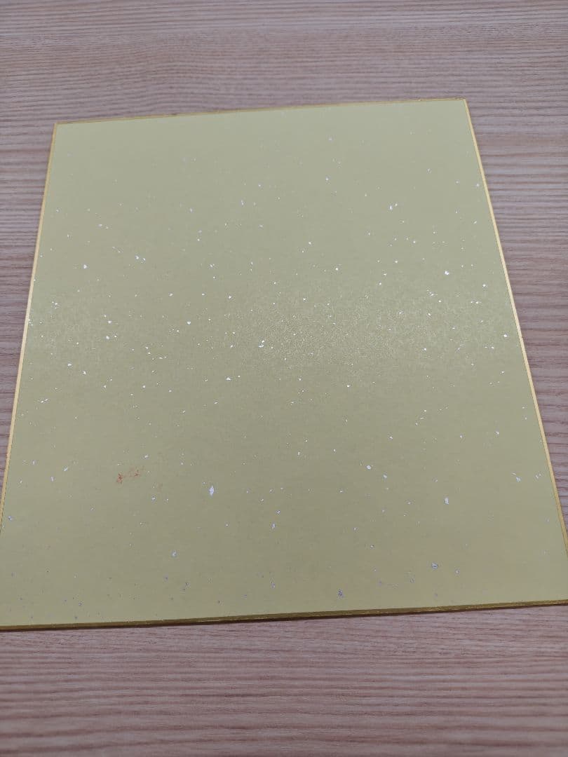 こち亀　手描きイラスト入りサイン色紙（麗子）