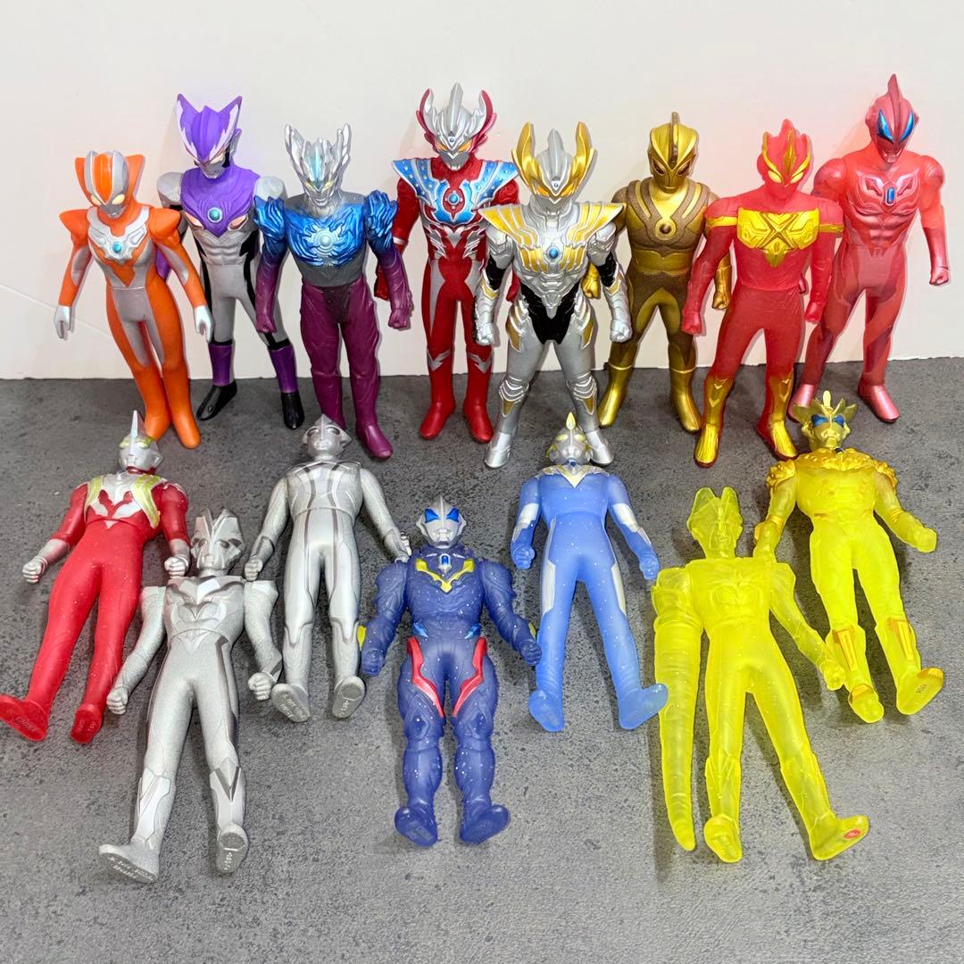 希少 限定 ウルトラマン ソフビ まとめ売り ジード トリガー