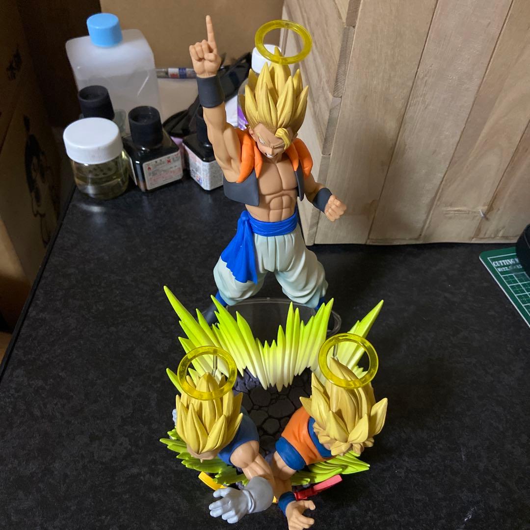 値下げ不可】 孫悟空＆ベジータ ゴジータ フィギュア - メルカリ