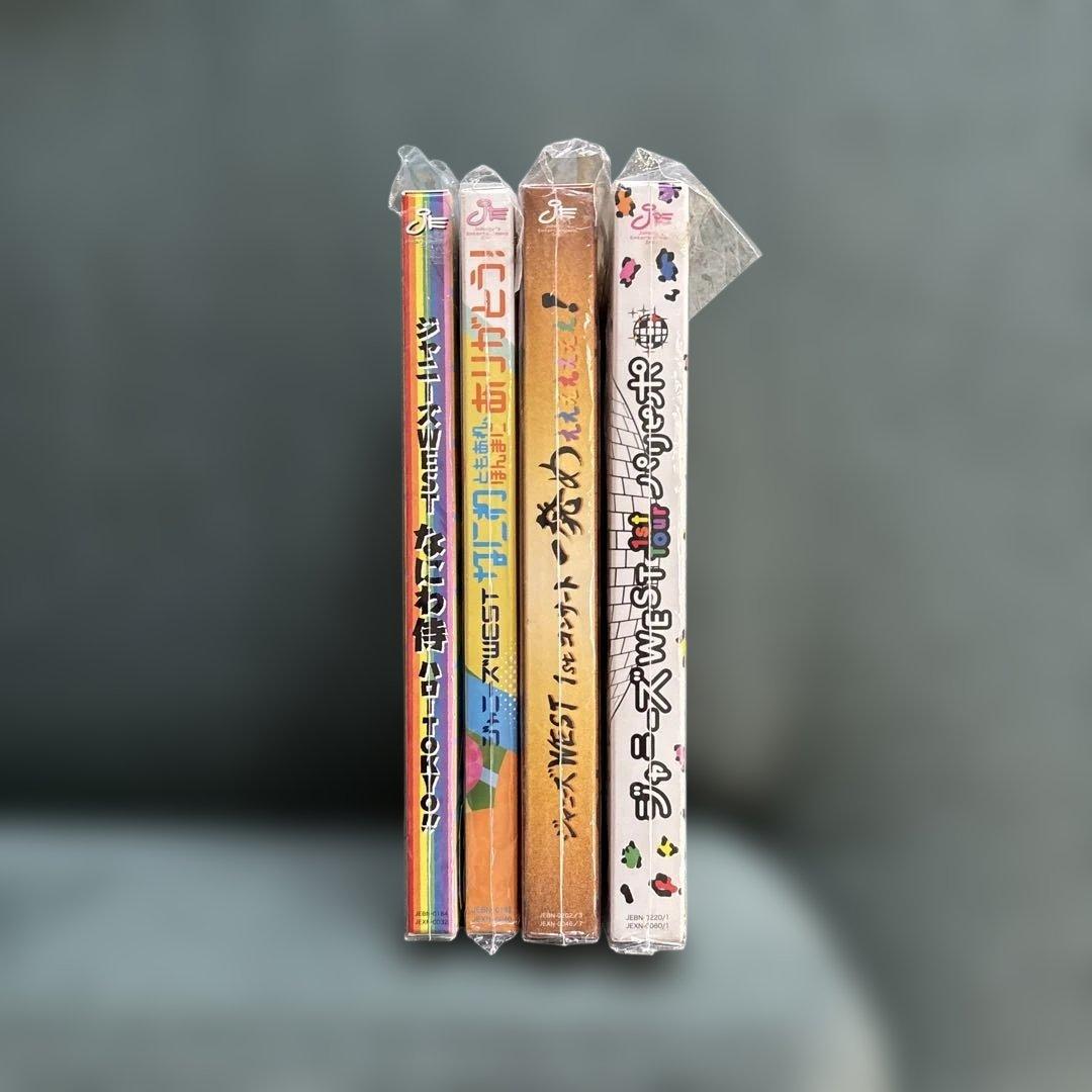 WEST. ジャニーズWEST DVD4枚セット - メルカリ
