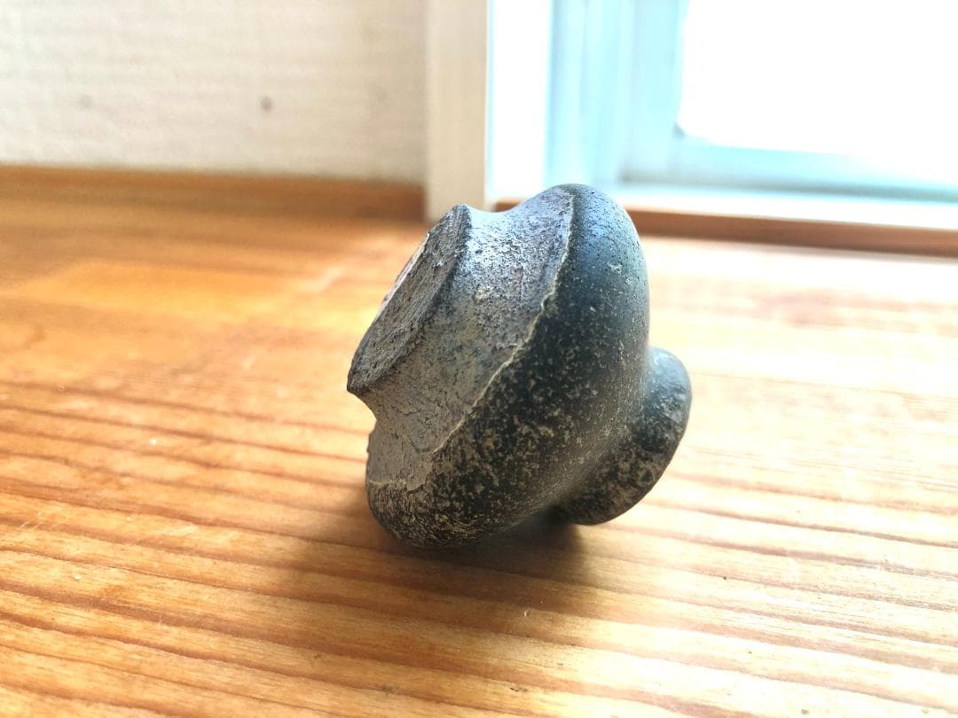 タイ・骨董・出土品】宋胡録（スンコロク）黒釉 小壺（1301年~1600年