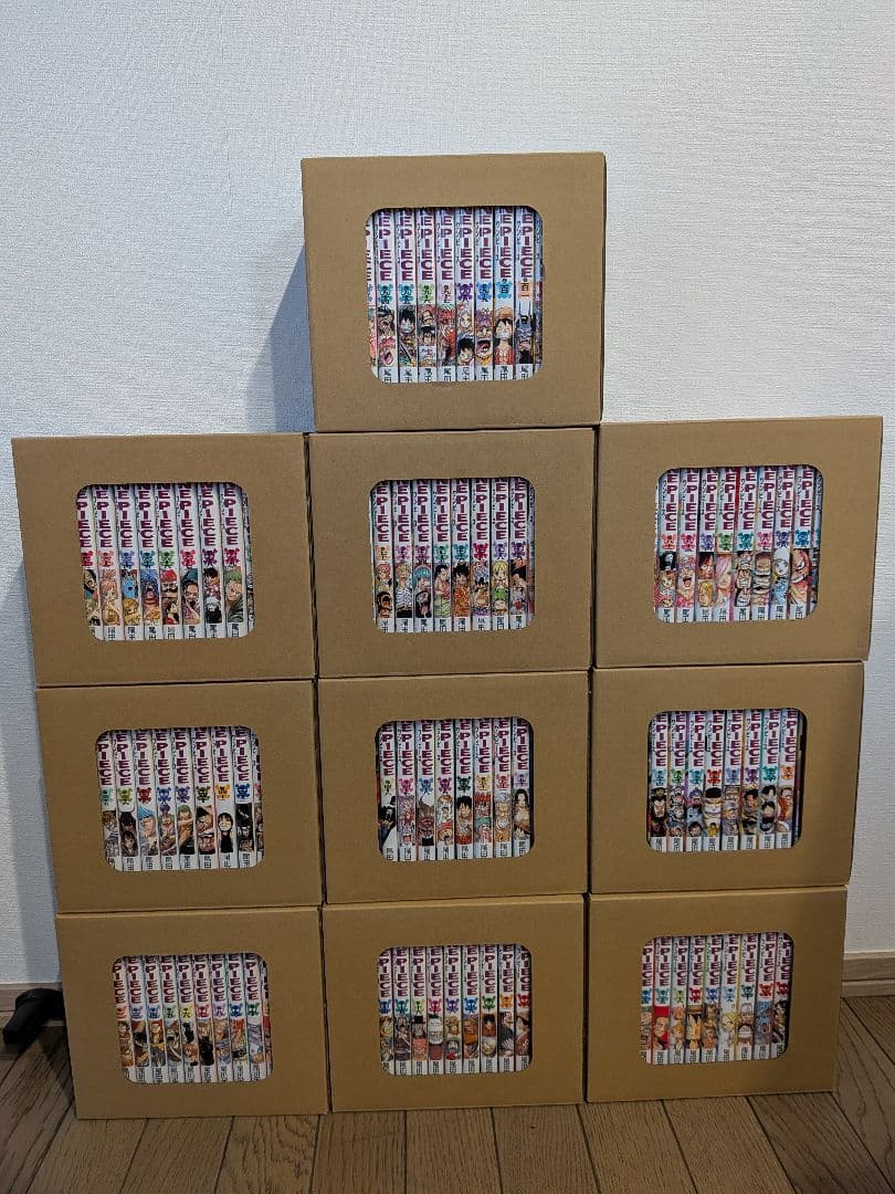 ONE PIECE EP1〜EP10 (1巻〜100巻）EPBOXセット 新品 / ワンピース ONE PIECE BOX(EP1-10)セット 全巻セット : 漫画