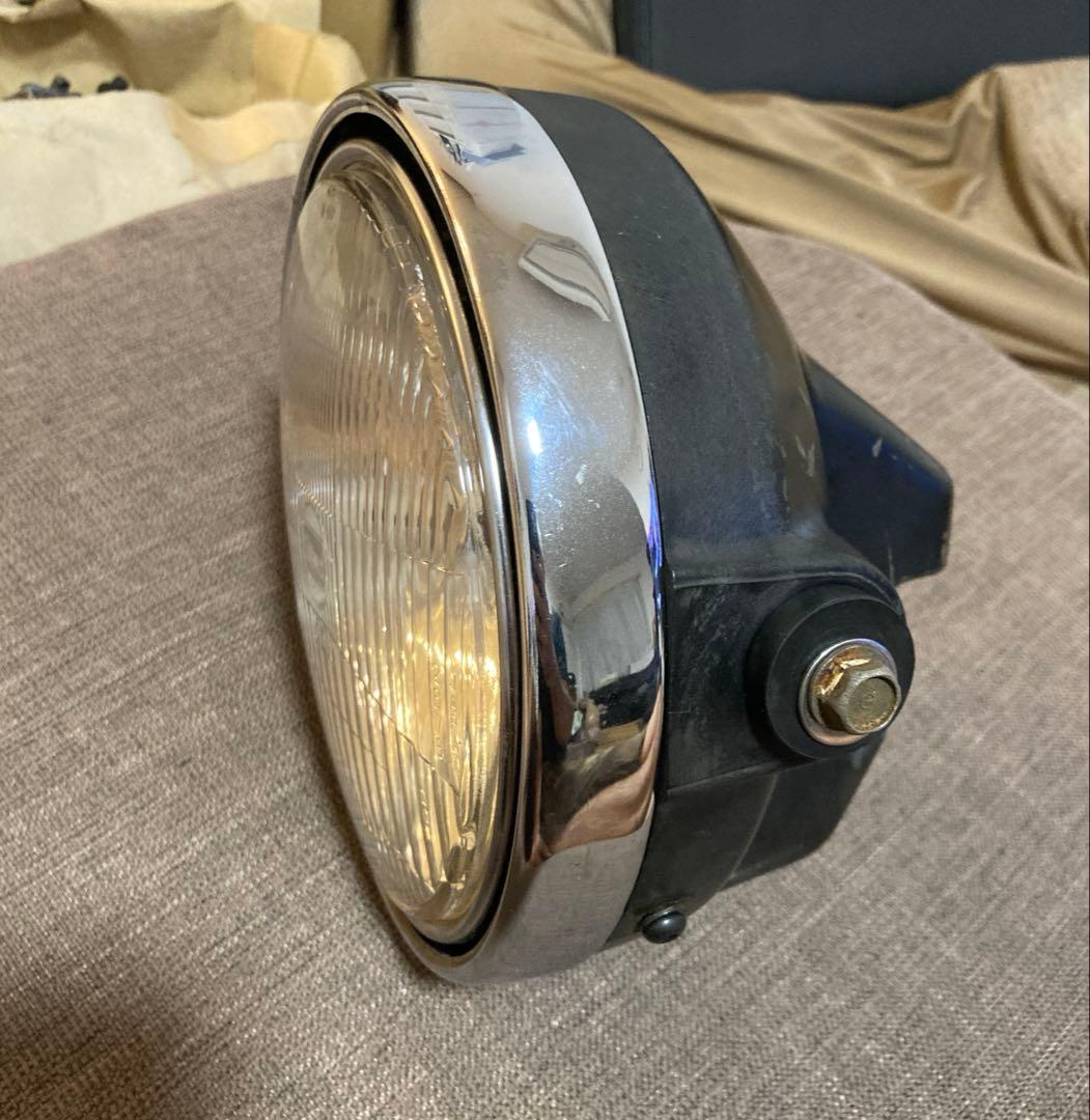 【純正】ゼファー400χZEPHYRχ ヘッドライトとリム　ライトケースセット MARCHAL（マーシャル） ゼファー400 ヘッドライト 889 クリアーレンズ